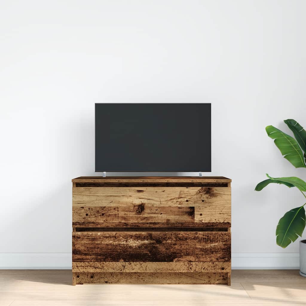TV ormarić Staro drvo 80x35x54 cm Konstruirano drvo
