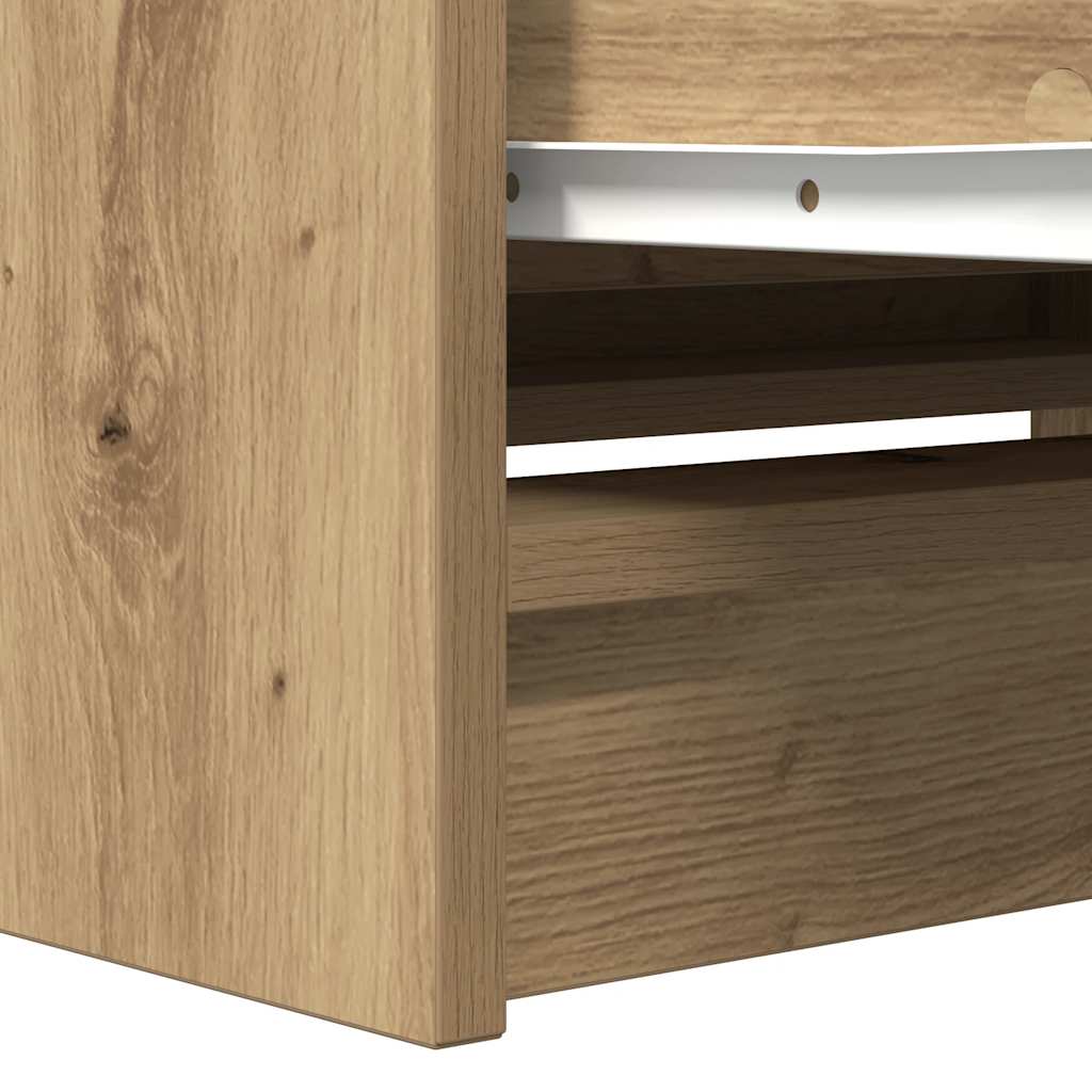 TV ormarić Artisan hrast 80x35x54 cm izrađeno drvo