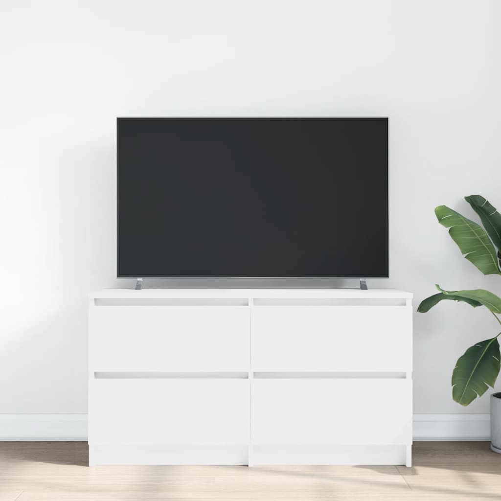 TV ormarić bijeli 100x35x54 cm od konstruiranog drva