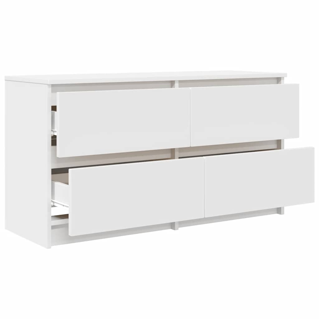 TV ormarić bijeli 100x35x54 cm od konstruiranog drva