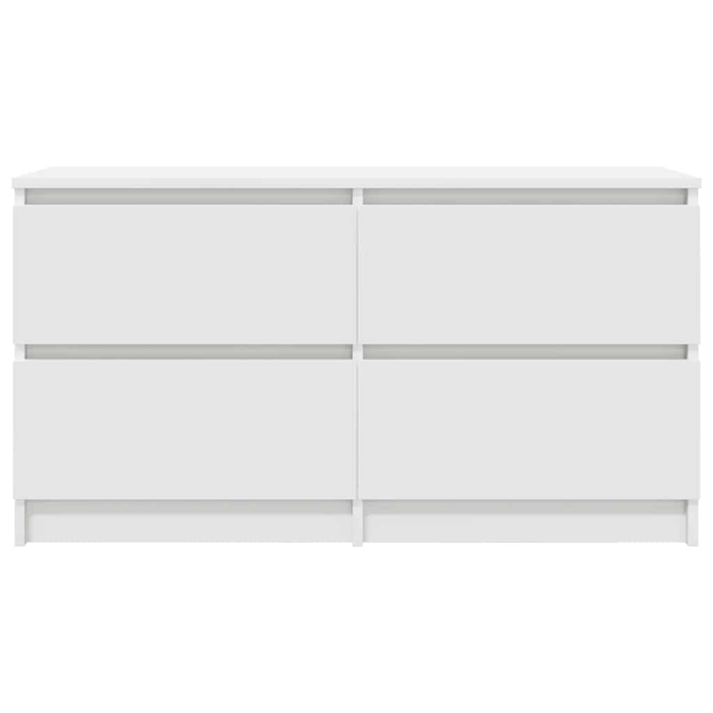 TV ormarić bijeli 100x35x54 cm od konstruiranog drva