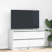 TV ormarić bijeli 100x35x54 cm od konstruiranog drva