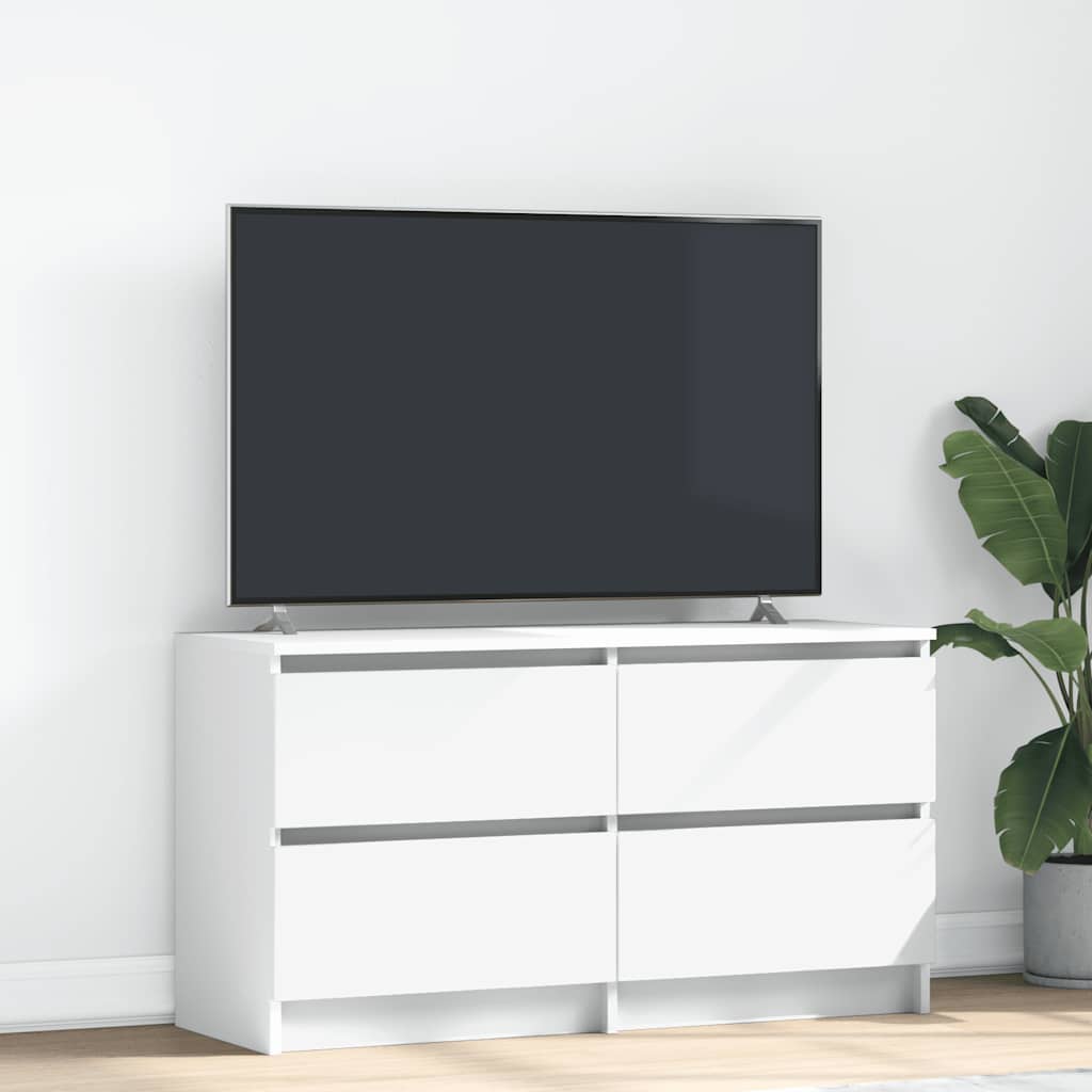 TV ormarić bijeli 100x35x54 cm od konstruiranog drva
