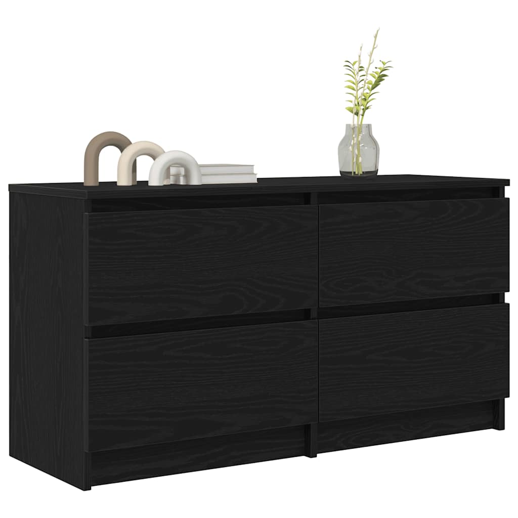 TV ormarić crni 100x35x54 cm od konstruiranog drva