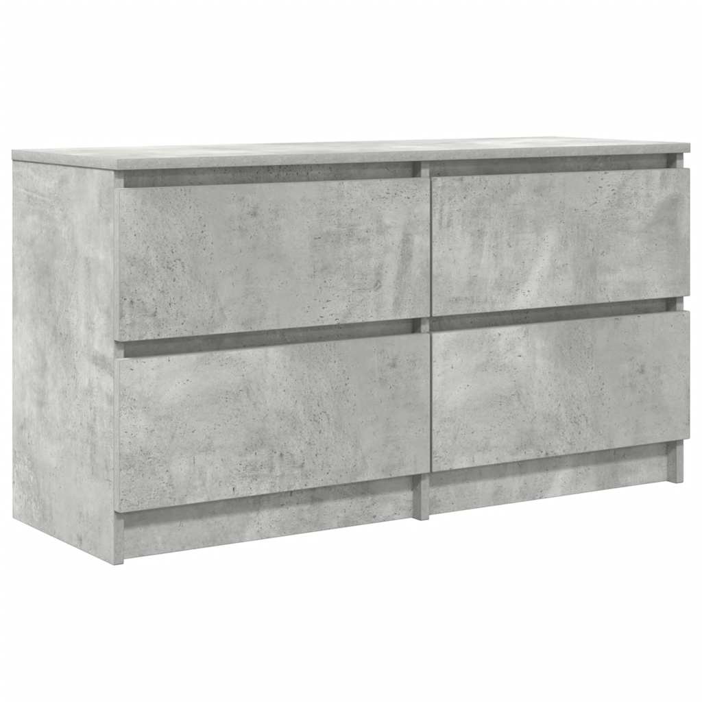 TV ormarić boja betona 100x35x54 cm od konstruiranog drva