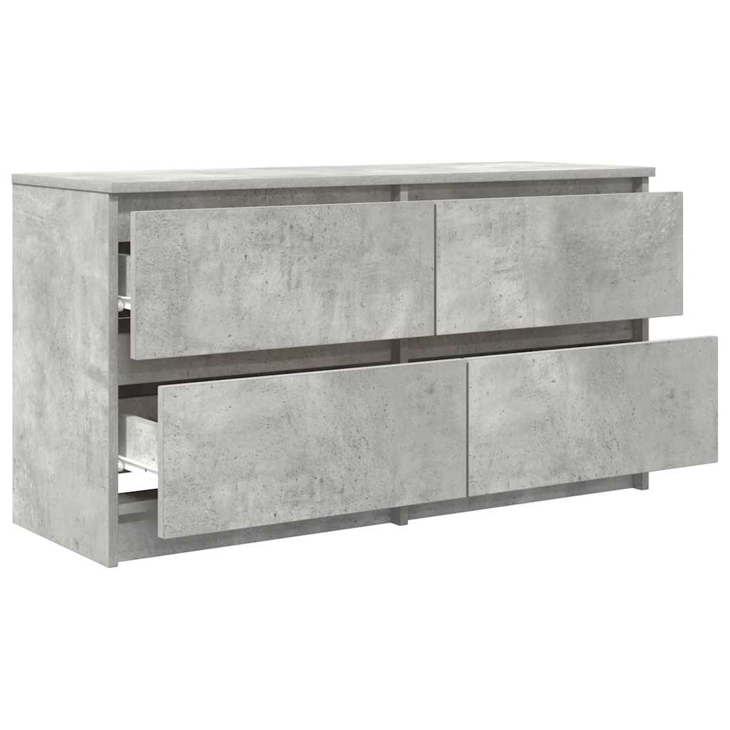 TV ormarić boja betona 100x35x54 cm od konstruiranog drva