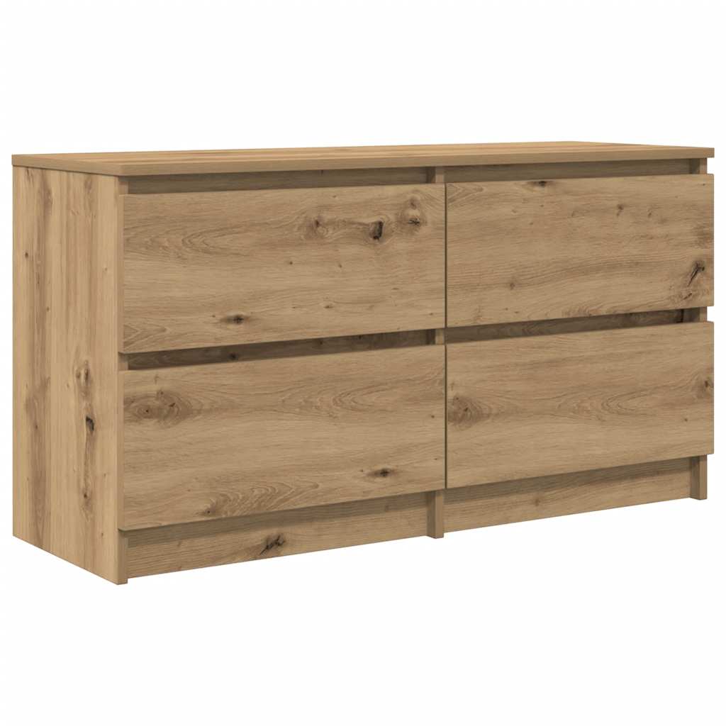 TV ormarić boja artisian hrast 100x35x54 cm konstruirano drvo