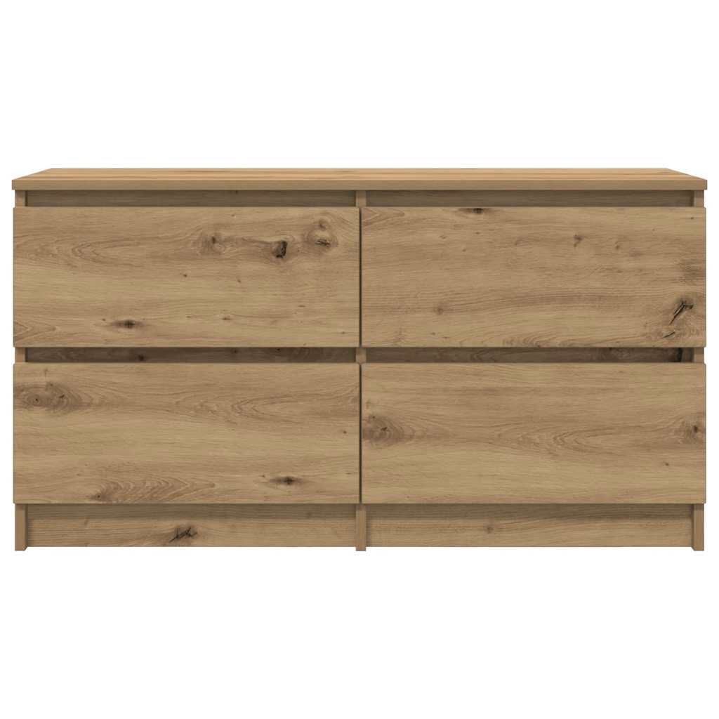 TV ormarić boja artisian hrast 100x35x54 cm konstruirano drvo
