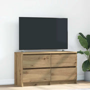 TV ormarić boja artisian hrast 100x35x54 cm konstruirano drvo