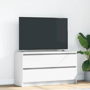 TV ormarić bijeli 100x35x54 cm od konstruiranog drva