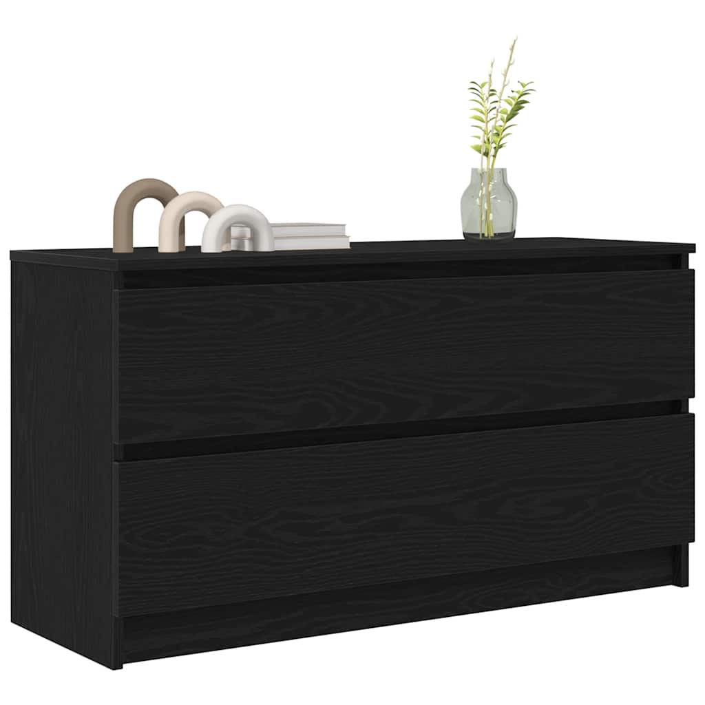 TV ormarić crni 100x35x54 cm od konstruiranog drva