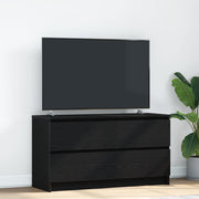 TV ormarić crni 100x35x54 cm od konstruiranog drva
