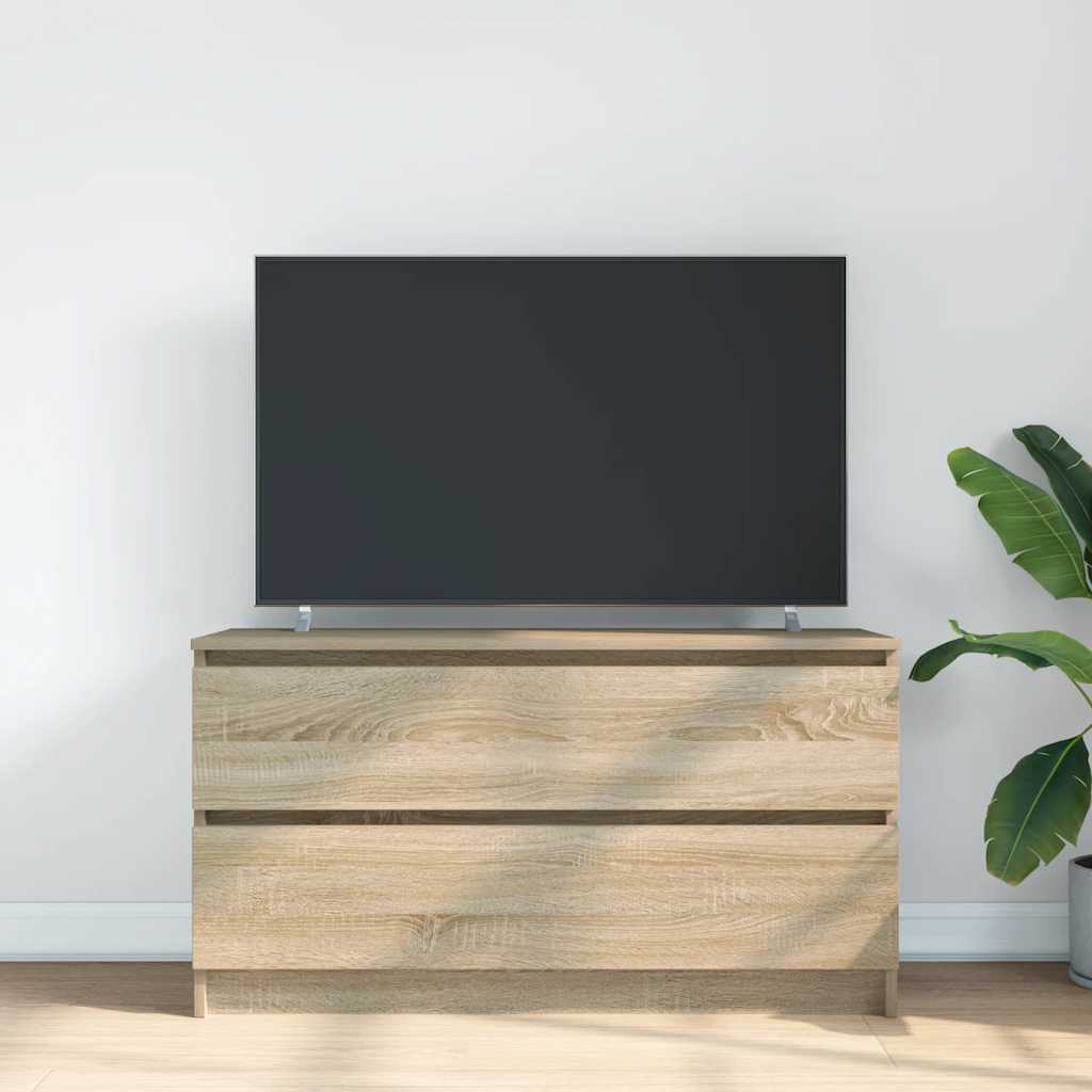 TV ormarić boja hrasta 100x35x54 cm od konstruiranog drva
