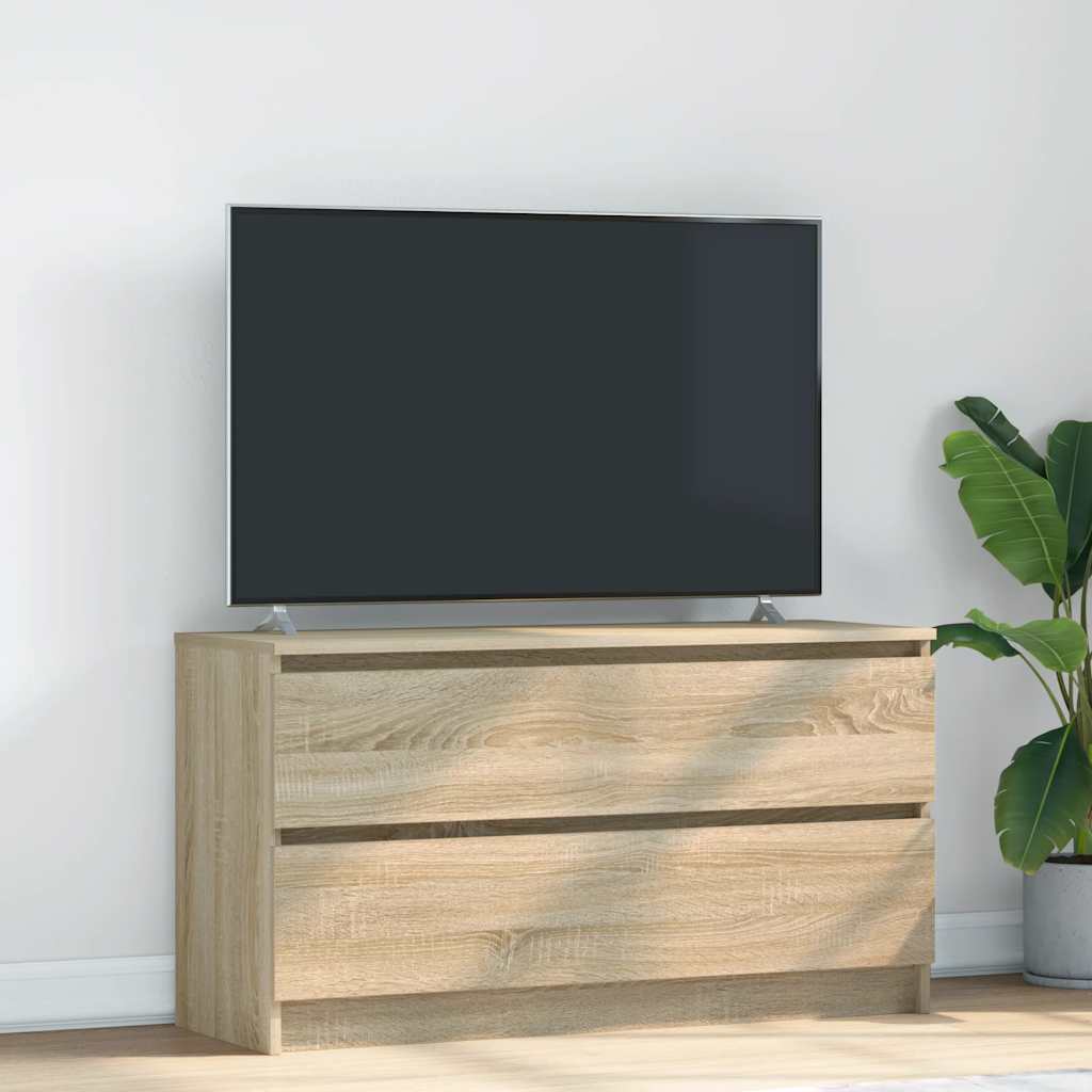 TV ormarić boja hrasta 100x35x54 cm od konstruiranog drva