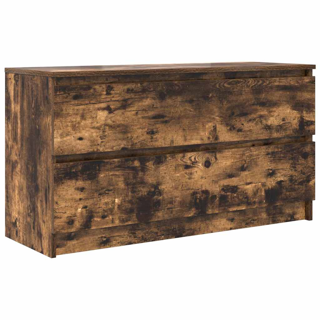 TV ormarić boja dimljenog hrasta 100x35x54 cm konstruirano drvo