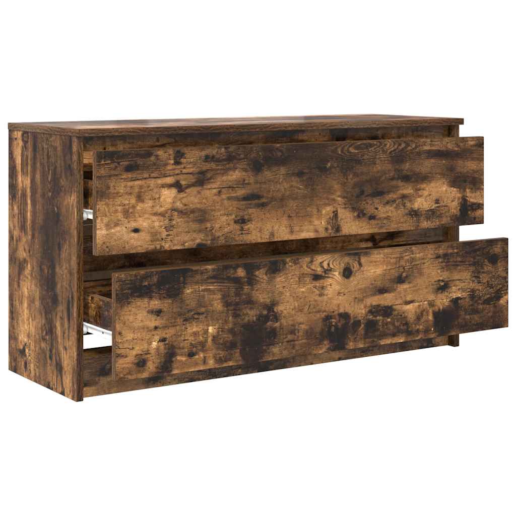 TV ormarić boja dimljenog hrasta 100x35x54 cm konstruirano drvo