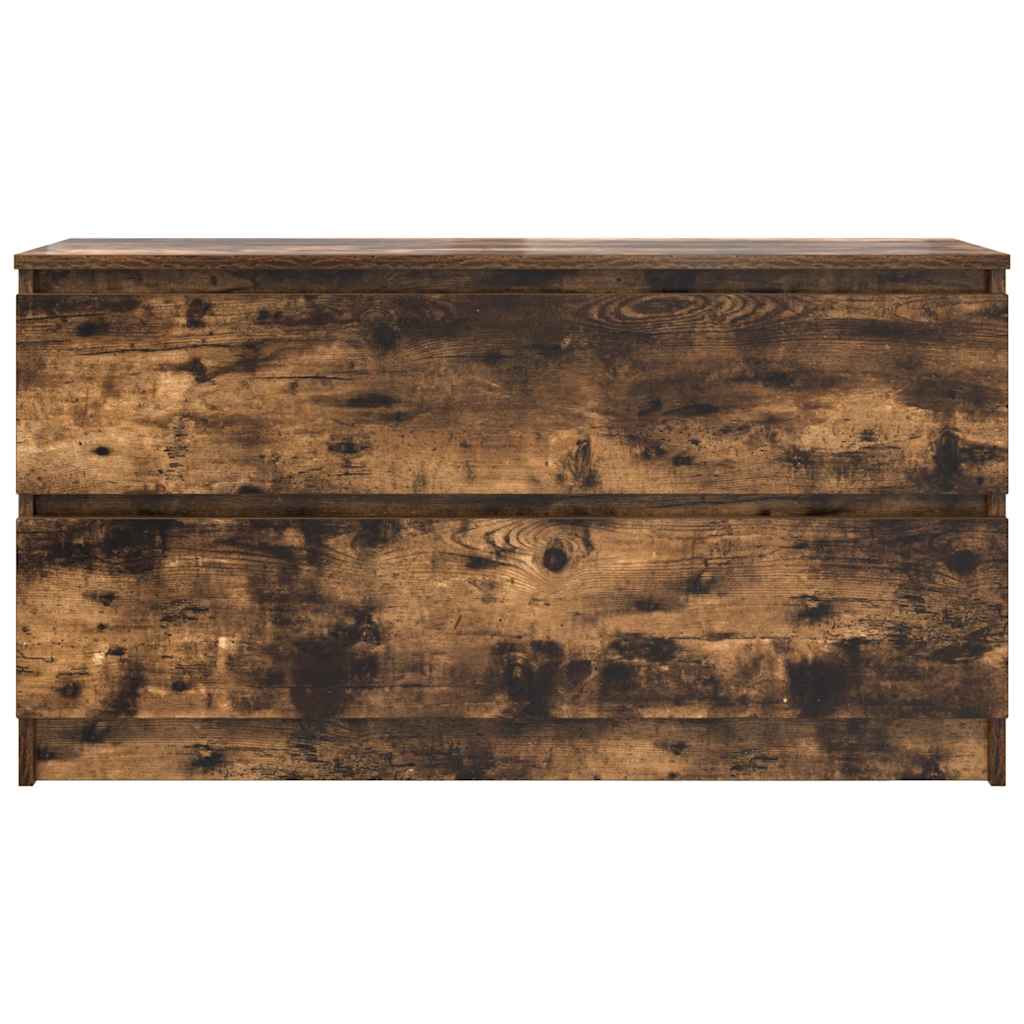 TV ormarić boja dimljenog hrasta 100x35x54 cm konstruirano drvo