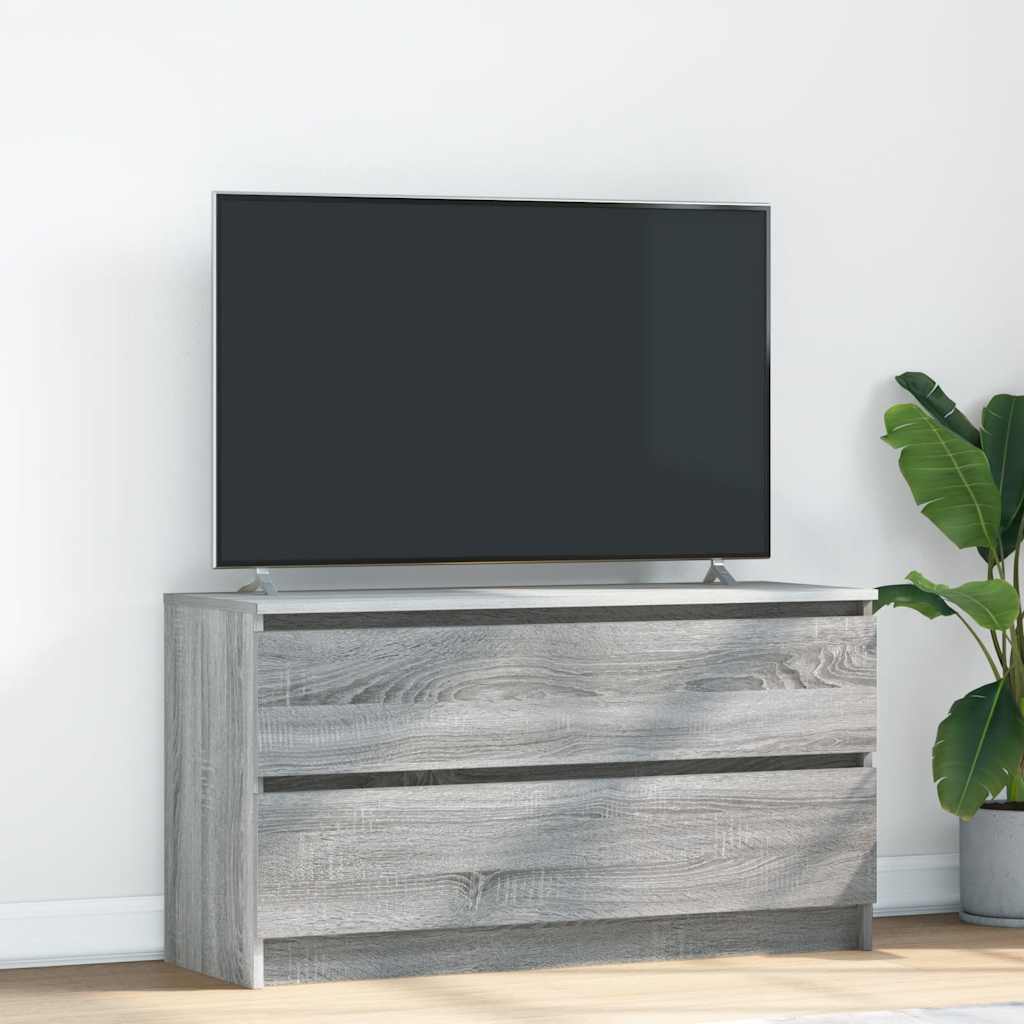 TV ormarić boja hrasta sonome 100x35x54 cm konstruirano drvo