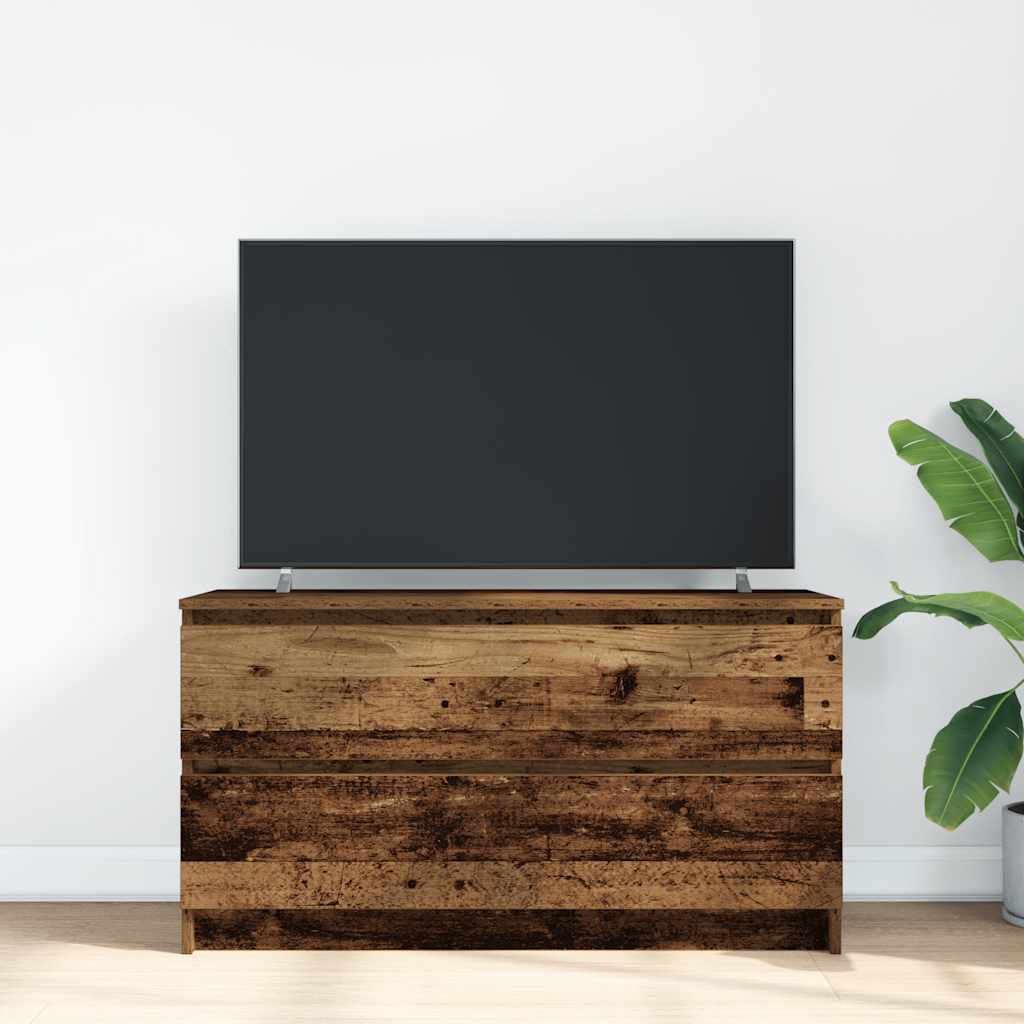 TV ormarić staro drvo 100x35x54 cm konstruiranog drva