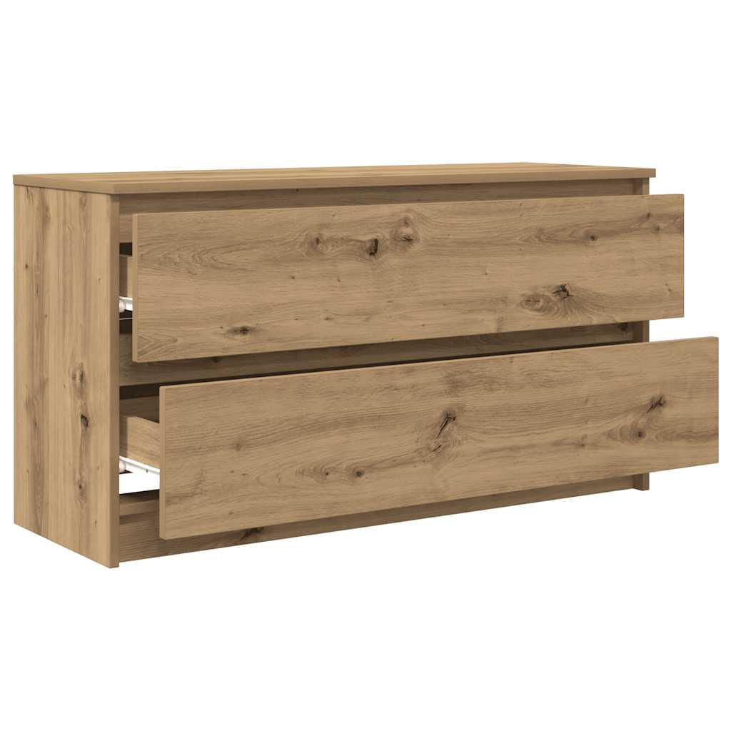 TV ormarić boja artisian hrast 100x35x54 cm konstruirano drvo