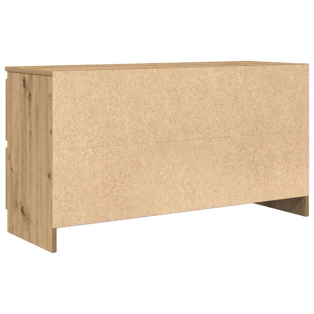TV ormarić boja artisian hrast 100x35x54 cm konstruirano drvo