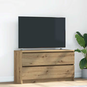 TV ormarić boja artisian hrast 100x35x54 cm konstruirano drvo
