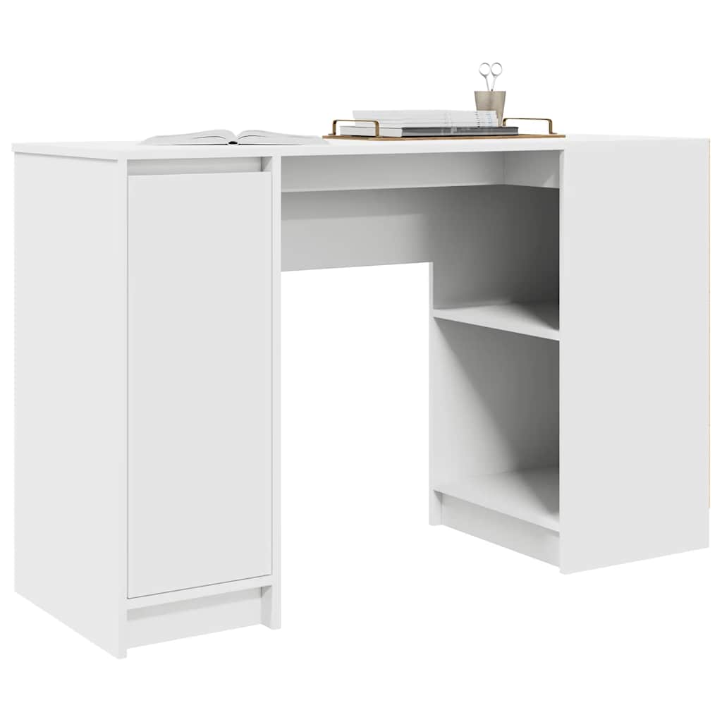 Stol Bijeli 120x42x76 cm Konstruirano drvo