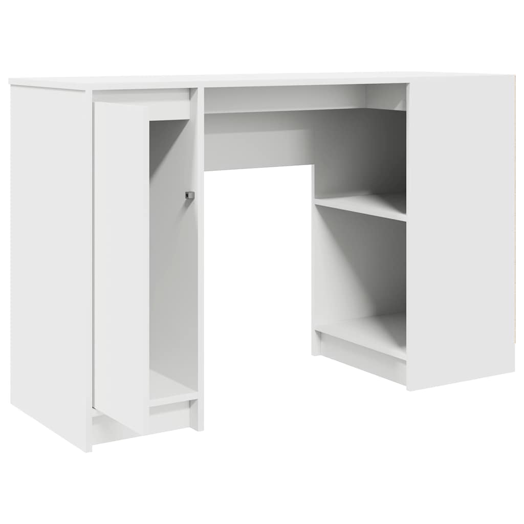 Stol Bijeli 120x42x76 cm Konstruirano drvo