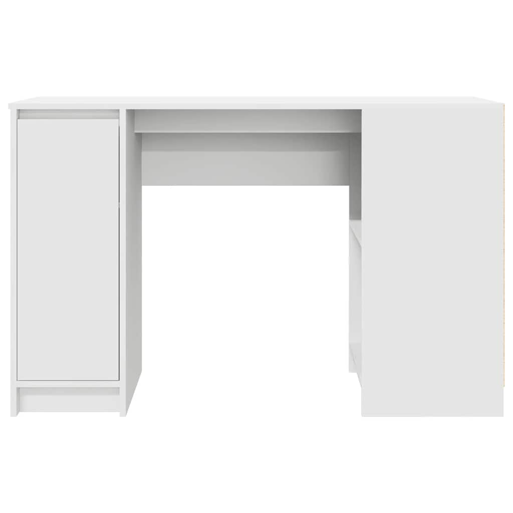 Stol Bijeli 120x42x76 cm Konstruirano drvo