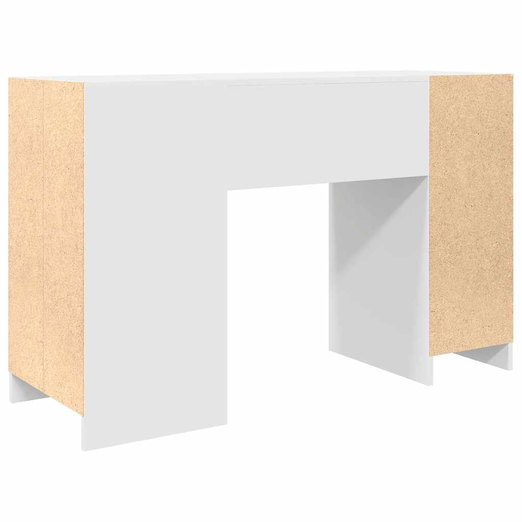 Stol Bijeli 120x42x76 cm Konstruirano drvo