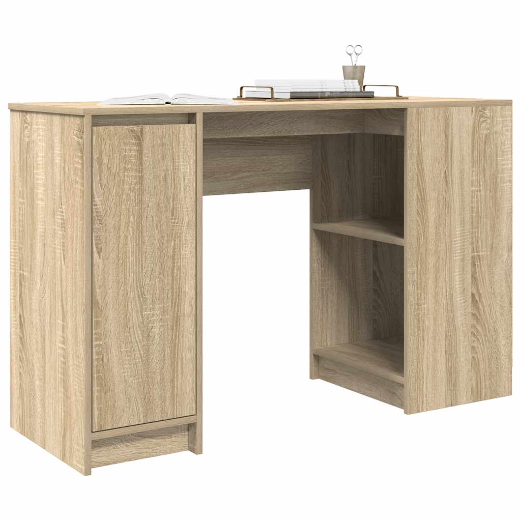 Radni stol sonoma hrast 120x42x76 cm konstruirano drvo