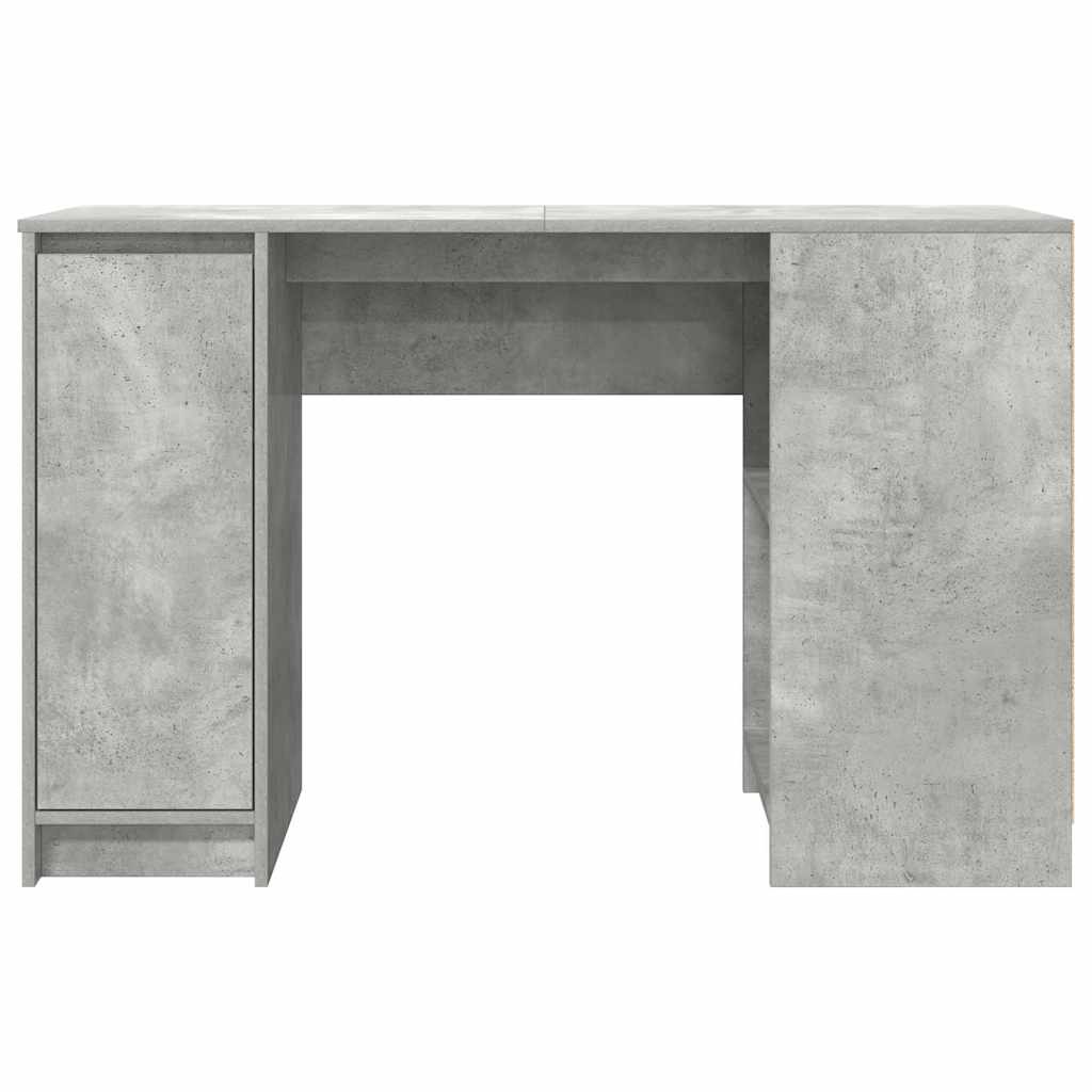 Stol beton sivi 120x42x76 cm konstruirano drvo