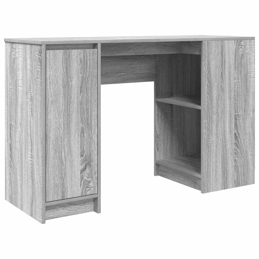 Stol Sivi Sonoma 120x42x76 cm Konstruirano drvo