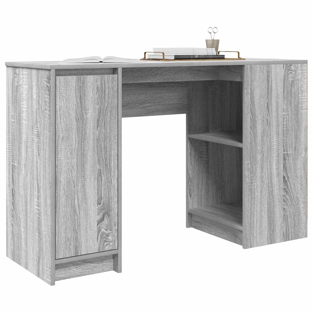 Stol Sivi Sonoma 120x42x76 cm Konstruirano drvo