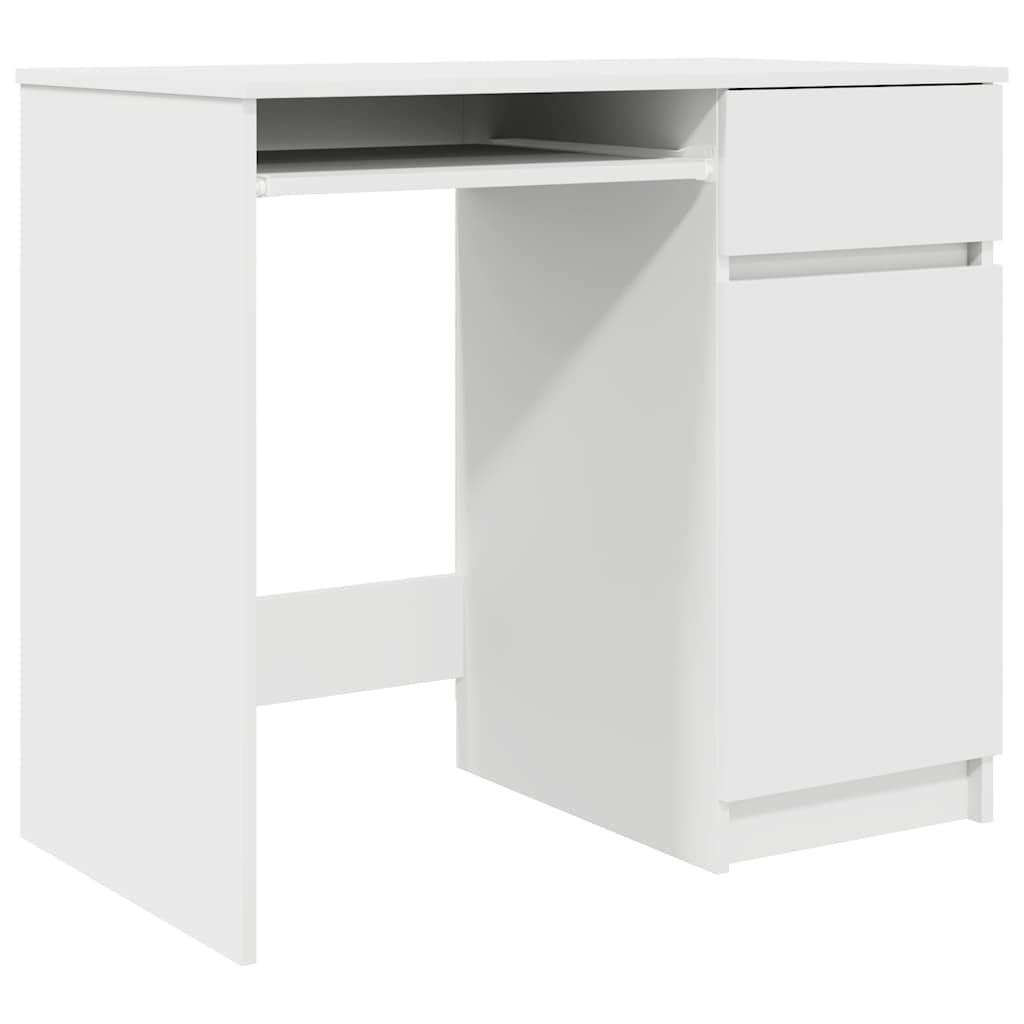 Stol Bijeli 86x49x76 cm Konstruirano drvo