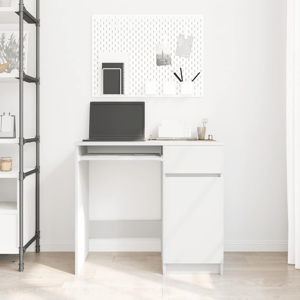 Stol Bijeli 86x49x76 cm Konstruirano drvo