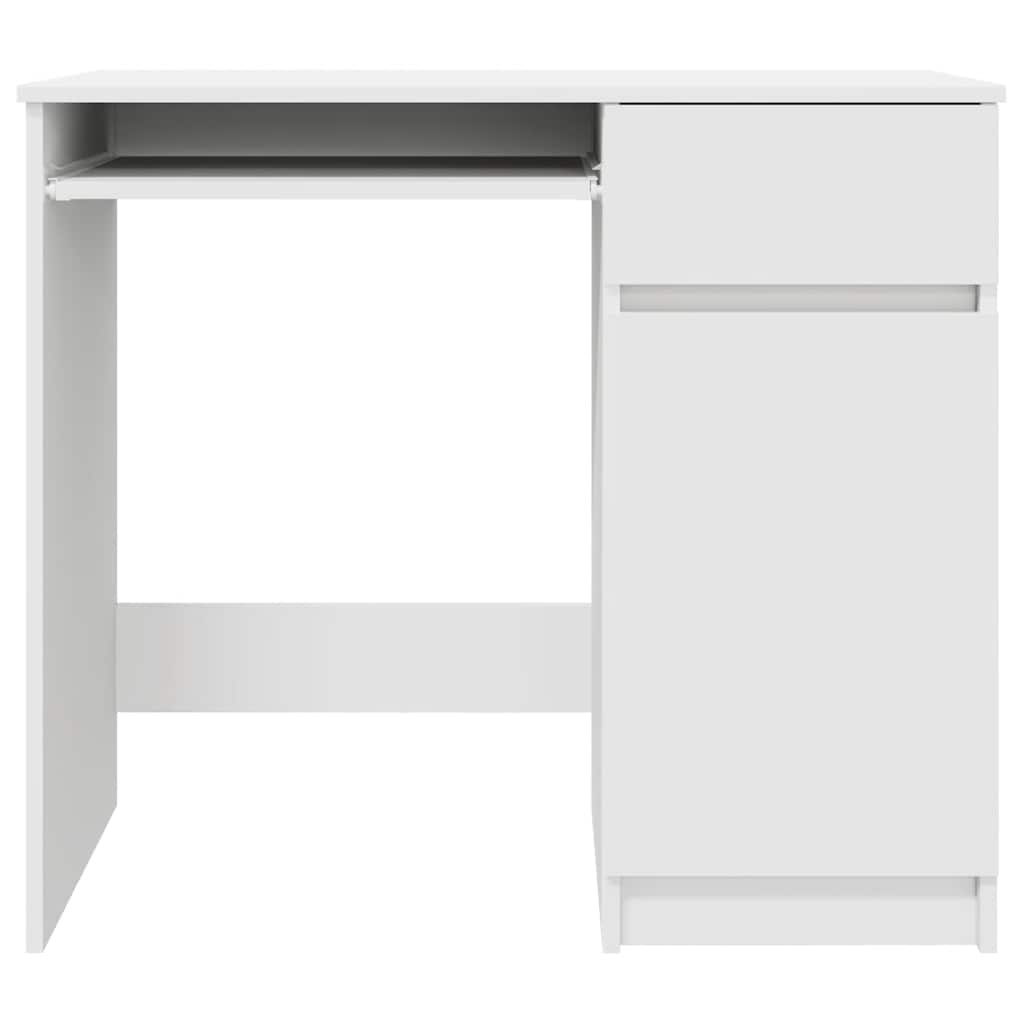 Stol Bijeli 86x49x76 cm Konstruirano drvo