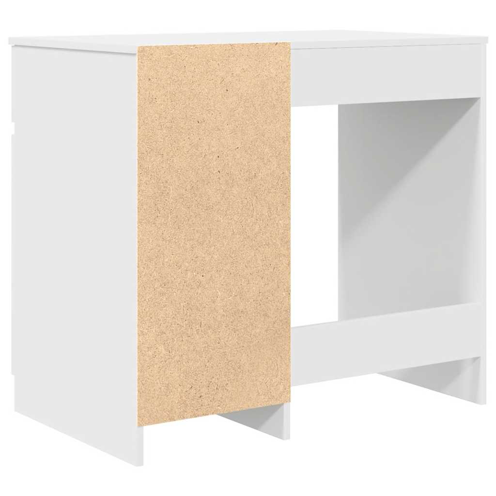 Stol Bijeli 86x49x76 cm Konstruirano drvo