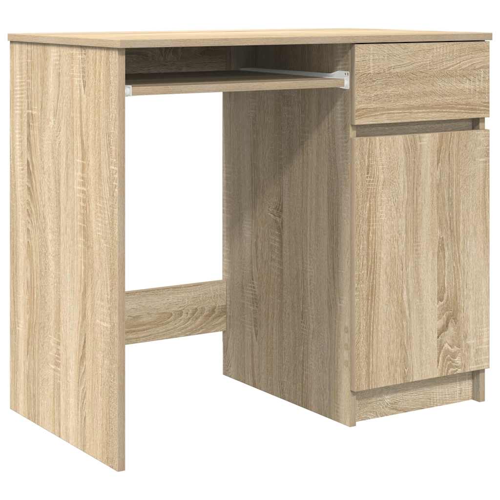 Radni stol sonoma hrast 86x49x76 cm konstruirano drvo