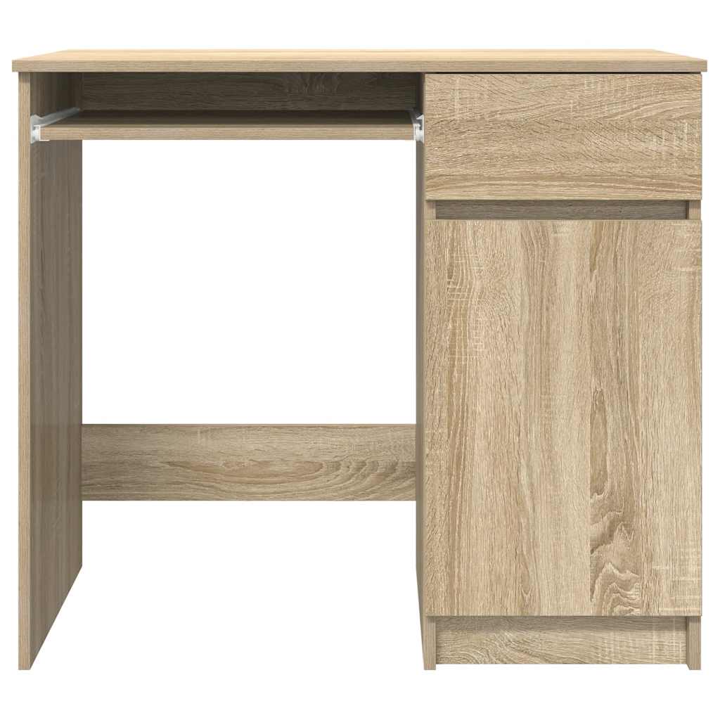 Radni stol sonoma hrast 86x49x76 cm konstruirano drvo