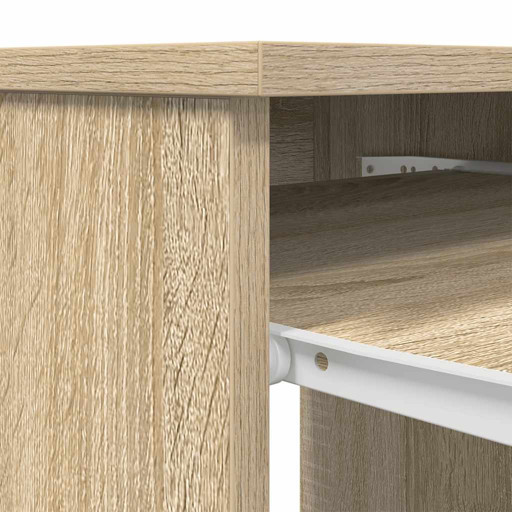 Radni stol sonoma hrast 86x49x76 cm konstruirano drvo