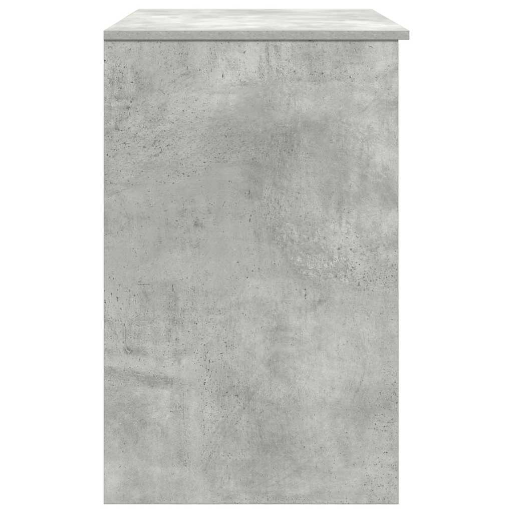 Stol Beton sivi 86x49x76 cm Konstruirano drvo