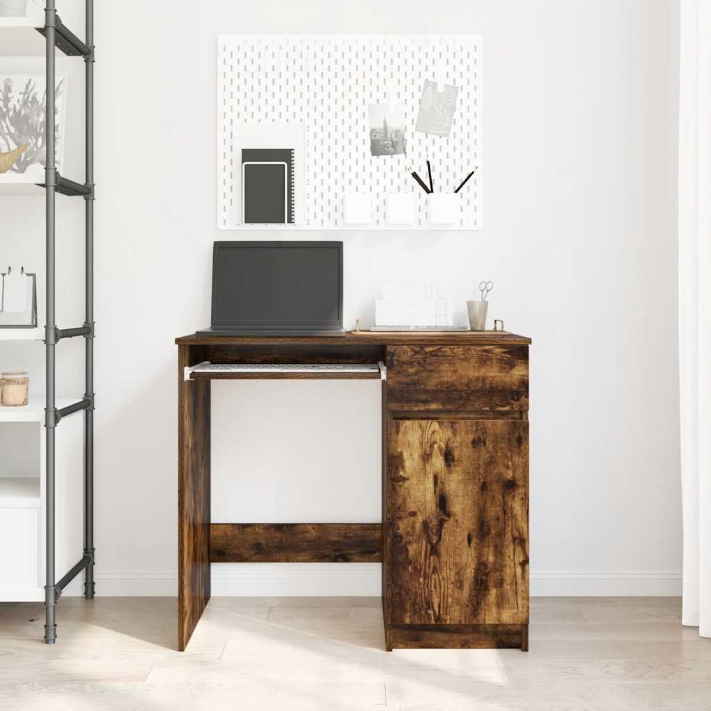Stol dimljeni hrast 86x49x76 cm konstruirano drvo