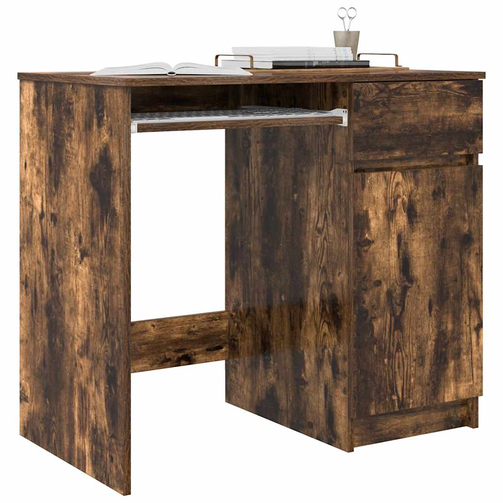 Stol dimljeni hrast 86x49x76 cm konstruirano drvo