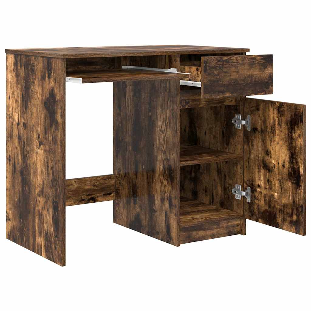 Stol dimljeni hrast 86x49x76 cm konstruirano drvo