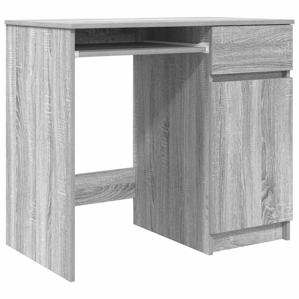 Stol Sivi Sonoma 86x49x76 cm Konstruirano drvo