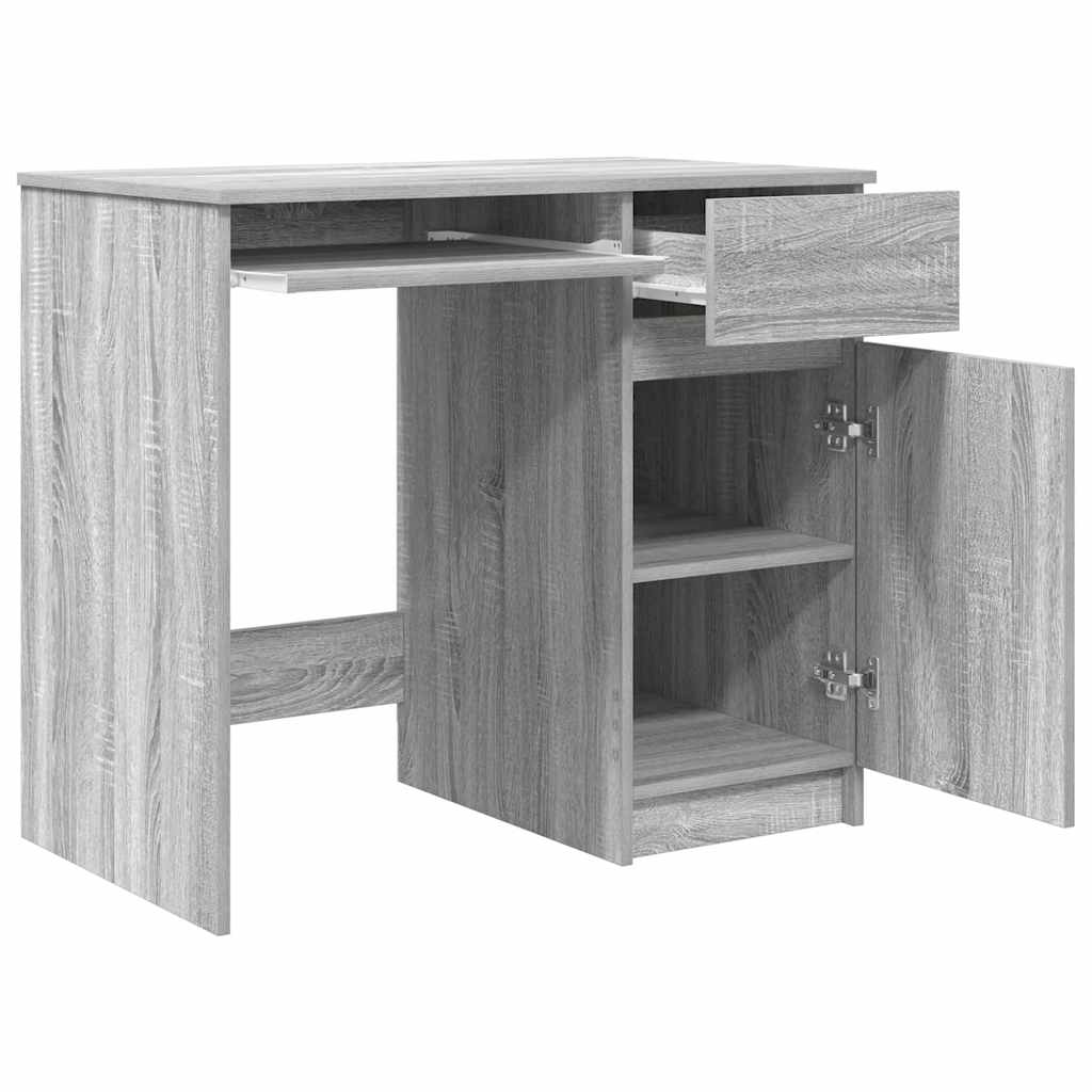 Stol Sivi Sonoma 86x49x76 cm Konstruirano drvo
