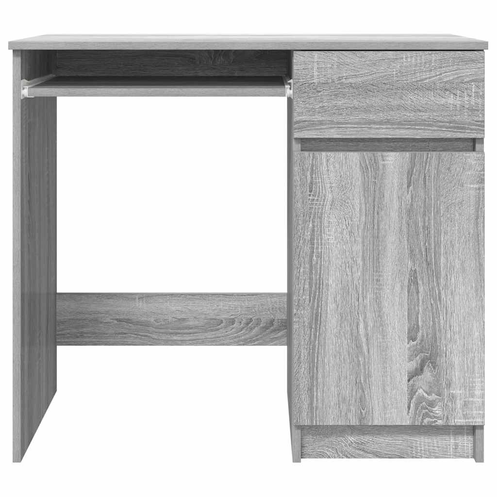 Stol Sivi Sonoma 86x49x76 cm Konstruirano drvo