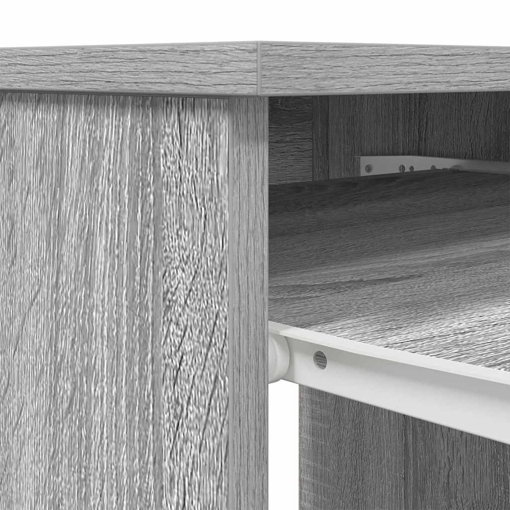 Stol Sivi Sonoma 86x49x76 cm Konstruirano drvo