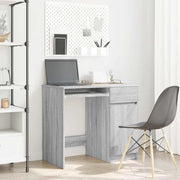 Stol Sivi Sonoma 86x49x76 cm Konstruirano drvo